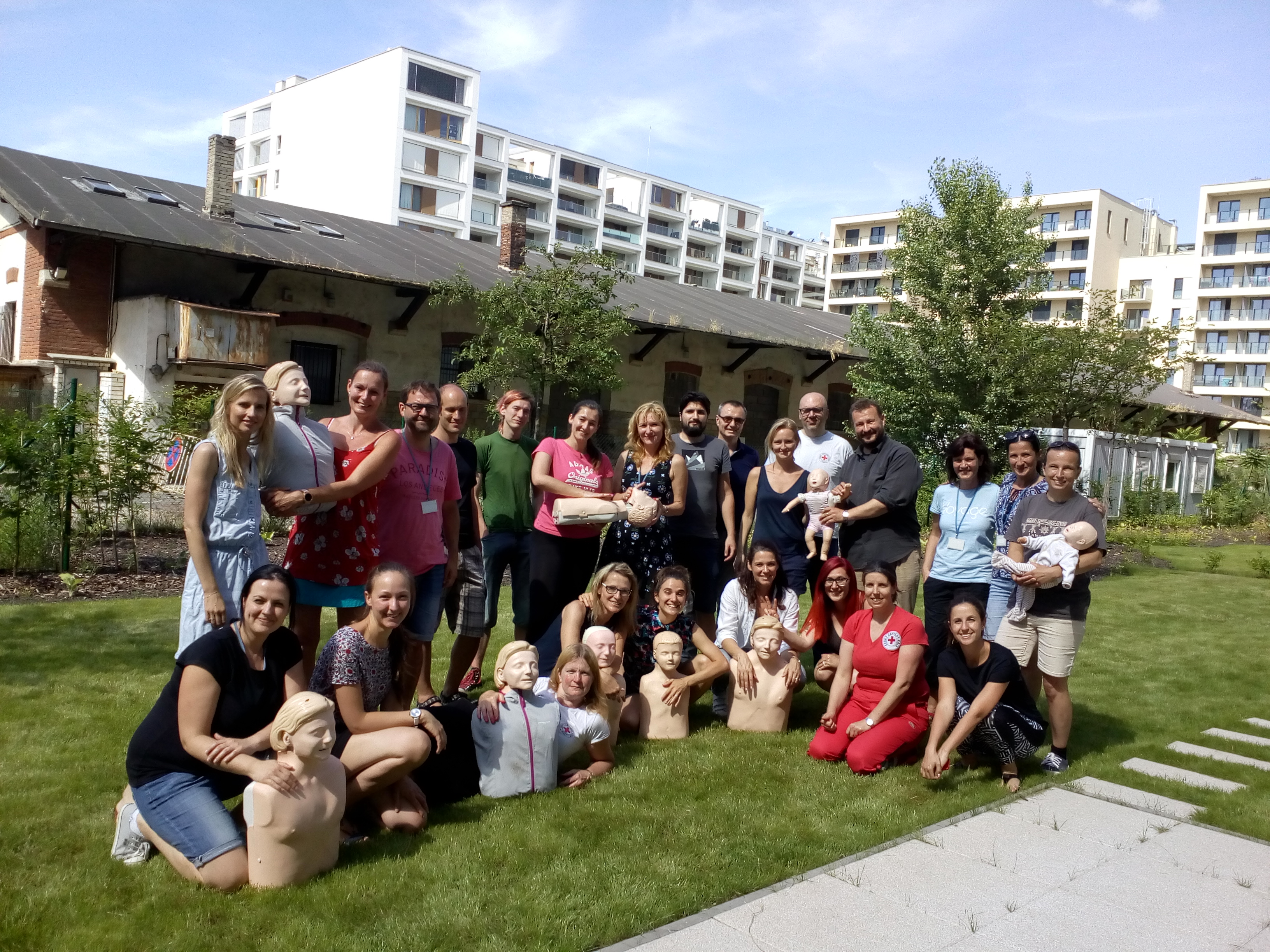 TCC group + zdravotníci